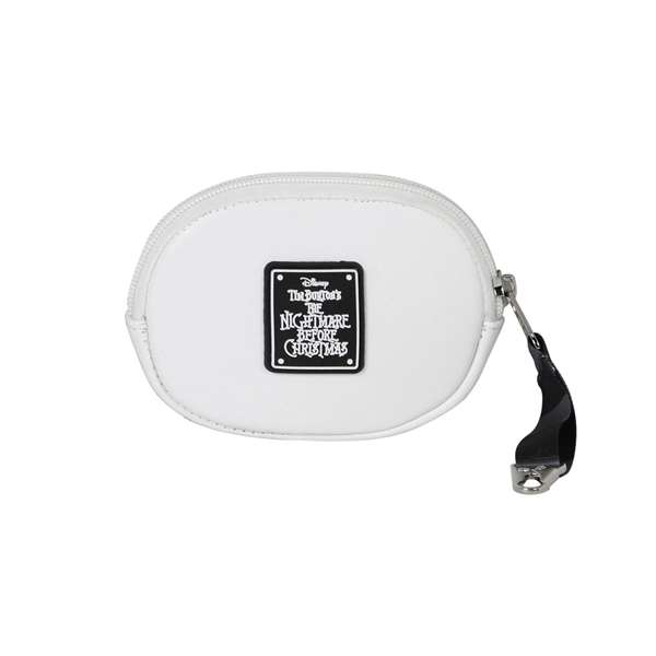 Karactermania Disney Pesadilla Antes de Navidad - Porte-monnaie/porte-clés os Jack Skellington en PVC blanc avec intérieur polyester - 9 x 12,5 x 2 cm