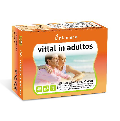 PLAMECA VITAL IN ADULTOS Gelée Royale 20 ampoules PLAMECA VITAL IN ADULTOS Gelée Royale 20 ampoules