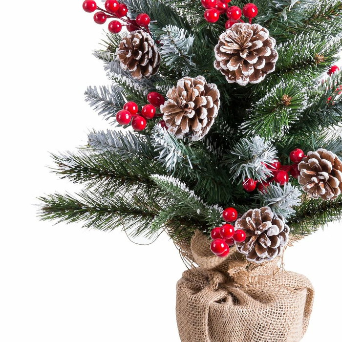 BigBuy Home Sapin de Noël PVC 30 x 30 x 60 cm BigBuy Home Sapin de Noël PVC 30 x 30 x 60 cm