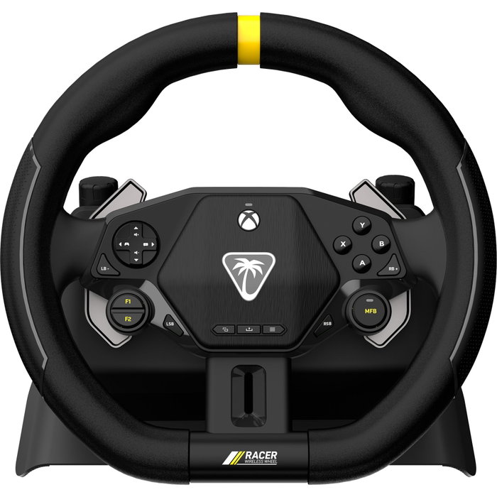 Turtle Beach Volant de course sans fil Racer - Noir - Pour Xbox et PC