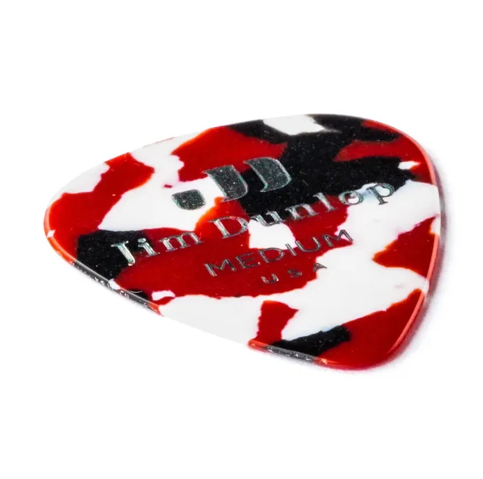 DUNLOP Pack de 72 médiators Genuine Celluloid Classic Confetti - Medium