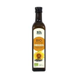 Sol Natural Huile de tournesol Bio première pression à froid 500 ml