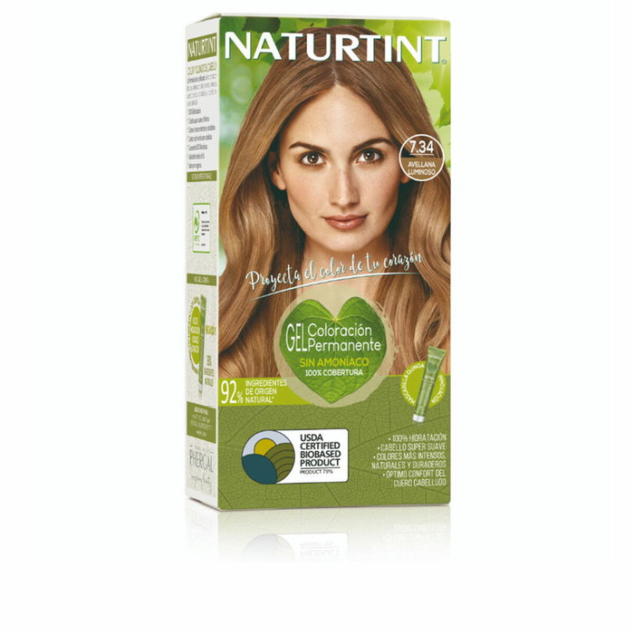 Naturtint NATURTINT COLORACIÓN n° 7.34 Noisette Lumineuse Naturtint NATURTINT COLORACIÓN n° 7.34 Noisette Lumineuse