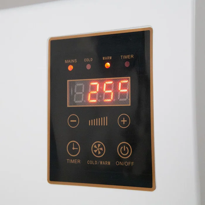 Chauffage PTC + Ventilateur 1500W avec Contrôle à Distance Blanc Chauffage PTC + Ventilateur 1500W avec Contrôle à Distance Blanc