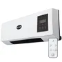 Chauffage PTC + Ventilateur 1500W avec Contrôle à Distance Blanc