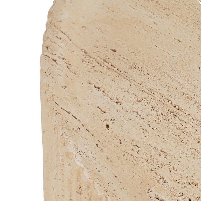 BigBuy Home Table Basse Beige Ronde BigBuy Home Table Basse Beige Ronde