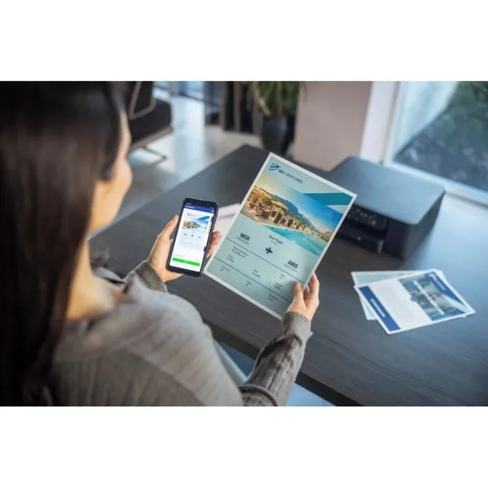 Brother DCP-J1310DW - Imprimante multifonction 3-en-1 WiFi - Jet d'encre A4 - Impression recto-verso automatique - Pour bureau