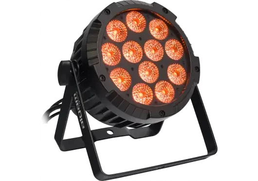 ALGAMLIGHT IP-PAR-1212-HEX Projecteur LED Par 12x12W RGBWA+UV 6-en-1 pour Extérieur IP65