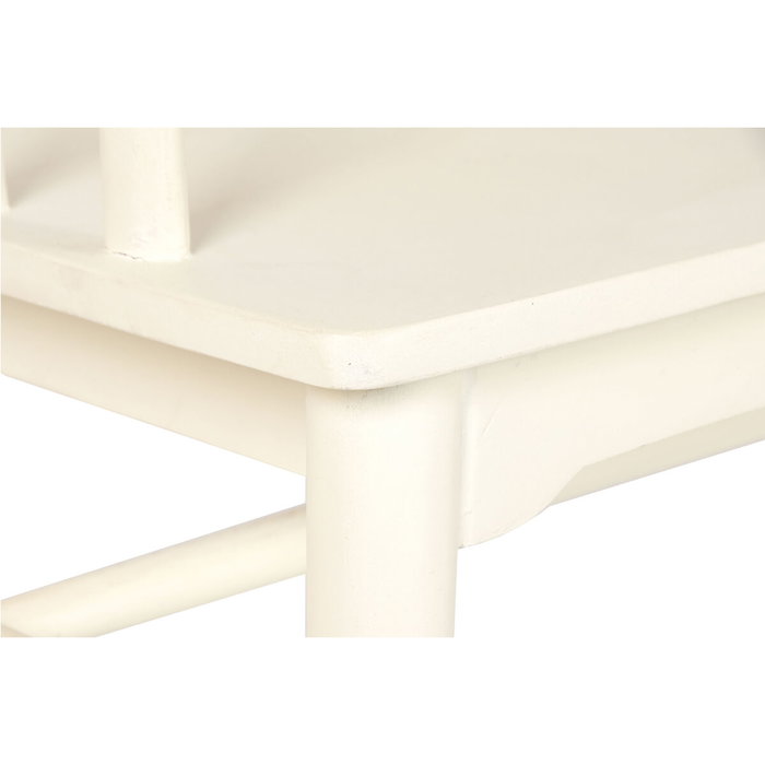 Banc Home ESPRIT Crème Bois de manguier Bois MDF 150 X 50 X 98 CM