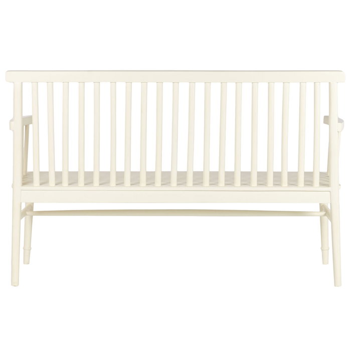 Banc Home ESPRIT Crème Bois de manguier Bois MDF 150 X 50 X 98 CM