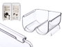 KINVARA Boutellero doble Transparent