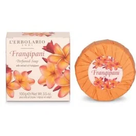 L’Erbolario Savon Parfumé Frangipani 100 g Nettoyant Doux