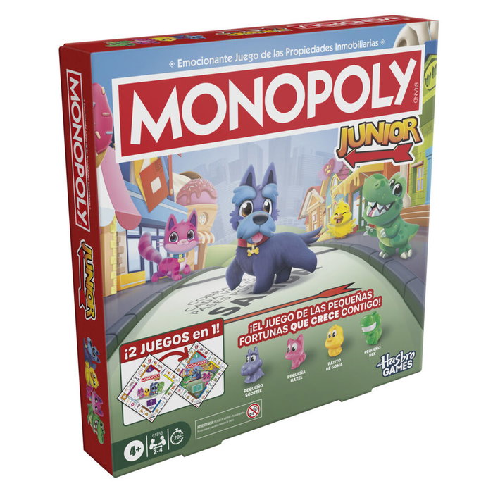 Hasbro Monopoly Junior 2 en 1 Hasbro Monopoly Junior 2 en 1