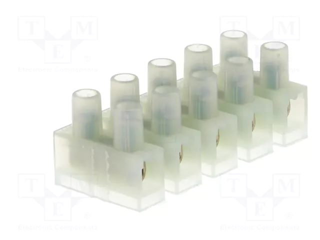 BM GROUP Barrette de jonction d'alimentation 400V en laiton naturel