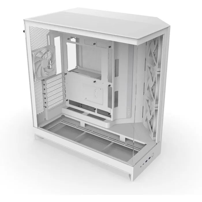 Nzxt CM-H92FW-01 H9 Flow Boitier PC Gamer Moyen-Tour Double Chambre avec Panneaux Mesh, Verre Trempé et Compatible Radiateurs 420mm Nzxt CM-H92FW-01 H9 Flow Boitier PC Gamer Moyen-Tour Double Chambre avec Panneaux Mesh, Verre Trempé et Compatible Radiateurs 420mm