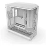 Nzxt CM-H92FW-01 H9 Flow Boitier PC Gamer Moyen-Tour Double Chambre avec Panneaux Mesh, Verre Trempé et Compatible Radiateurs 420mm
