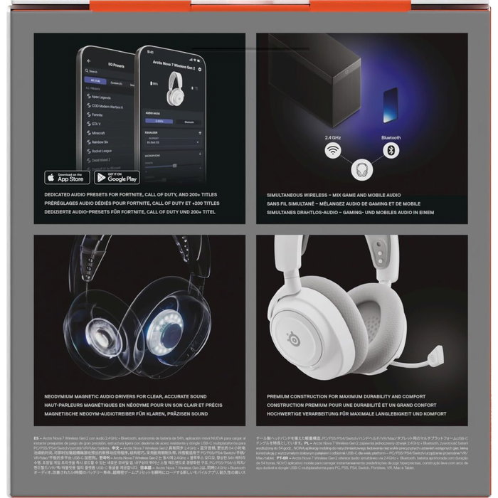 Casque SteelSeries 61731 Blanc