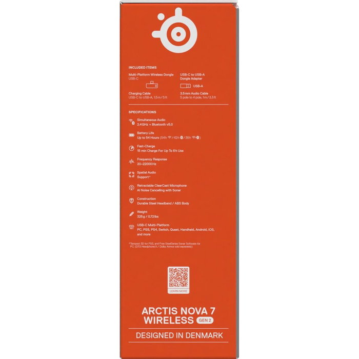 Casque SteelSeries 61731 Blanc