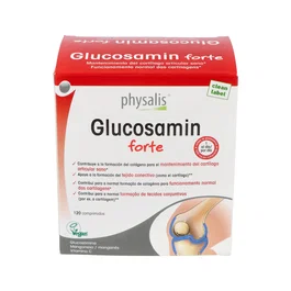 Physalis Glucosamin Forte 120 comprimés - Glucosamine 1500 mg + Vitamine C + Manganèse - Articulations