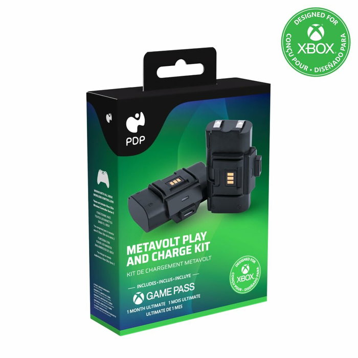 PDP Kit Play & Charge pour manettes Xbox One et Series X|S - Noir PDP Kit Play & Charge pour manettes Xbox One et Series X|S - Noir