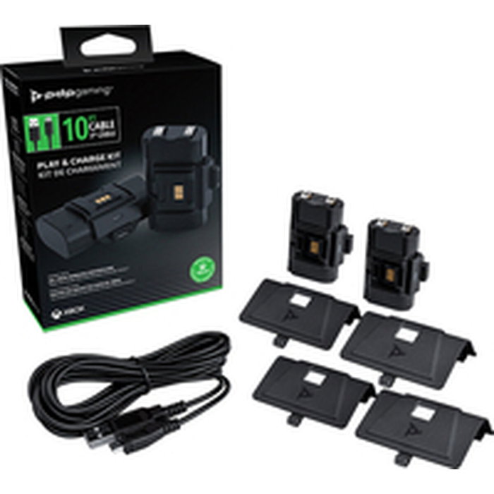 PDP Kit Play & Charge pour manettes Xbox One et Series X|S - Noir PDP Kit Play & Charge pour manettes Xbox One et Series X|S - Noir