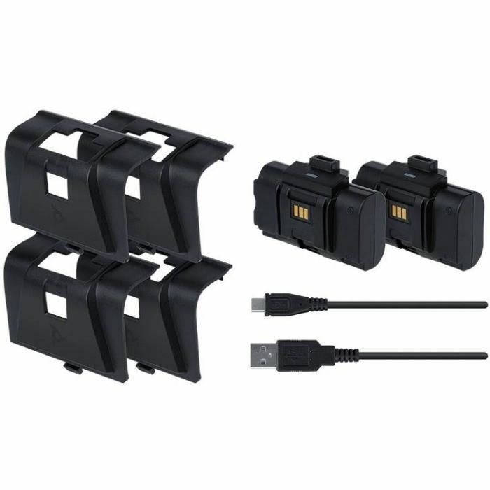 PDP Kit Play & Charge pour manettes Xbox One et Series X|S - Noir PDP Kit Play & Charge pour manettes Xbox One et Series X|S - Noir