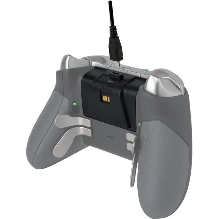 PDP Kit Play & Charge - Double batterie rechargeable pour manettes Xbox One, Series X|S - Noir - Officiel Xbox