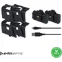PDP Kit Play & Charge - Double batterie rechargeable pour manettes Xbox One, Series X|S - Noir - Officiel Xbox