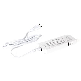 ALK Transformateur 6 voies 60W 24V DC IP20, alimentation pour LED et systèmes basse tension, puissance max 48W par voie, dimensions 168x60x22 mm