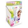 Crayola - Créations Album Maquillage de Stars 04-1055 - Album d'activités créatives avec autocollants et patrons - Maquillages et coiffures à la mode - Jeu pour enfants +8 ans