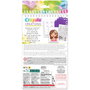 Crayola - Créations Album Maquillage de Stars 04-1055 - Album d'activités créatives avec autocollants et patrons - Maquillages et coiffures à la mode - Jeu pour enfants +8 ans