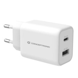 Conceptronic Chargeur mural ALTHEA11W 33 W Blanc