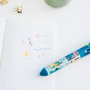 ERIK - Stylo 3D 10 couleurs avec personnage Stitch Disney en PVC - Stylo-bille décoratif