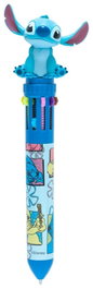 ERIK - Stylo 3D 10 couleurs avec personnage Stitch Disney en PVC - Stylo-bille décoratif