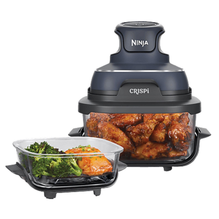 Ninja Crispi FN101EUGY - Friteuse sans huile 1700W - Bleu/Noir Ninja Crispi FN101EUGY - Friteuse sans huile 1700W - Bleu/Noir