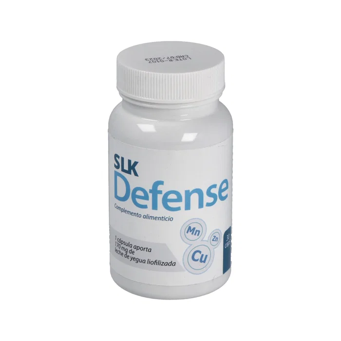 SALUDALKALINA Slk Defense 30 gélules - Complément immunitaire à base de lait de jument et colostrum bovin SALUDALKALINA Slk Defense 30 gélules - Complément immunitaire à base de lait de jument et colostrum bovin