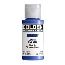 Golden Bleu céruléen foncé Fluid Colores Acrílicos 30 ml