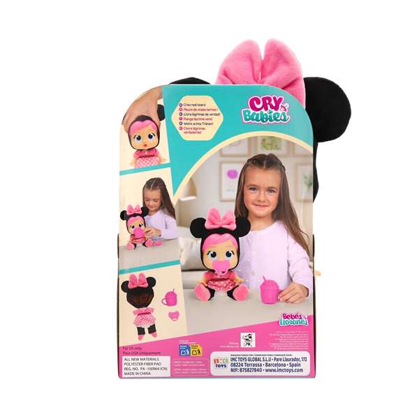 Imc Toys Muñeco Bebé Llorón Loving Care Disney Minnie 27,4 cm