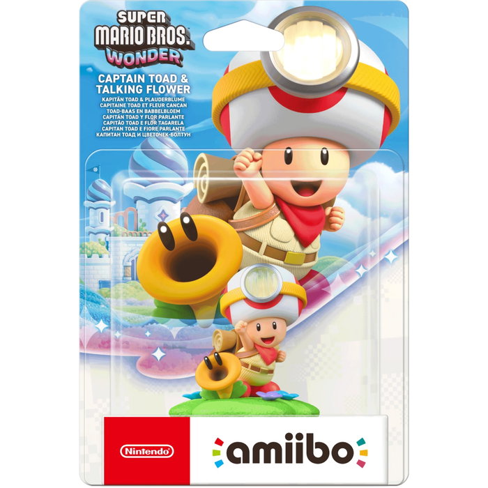 Nintendo amiibo Captain Toad & Chatterflower Nintendo amiibo Captain Toad & Chatterflower