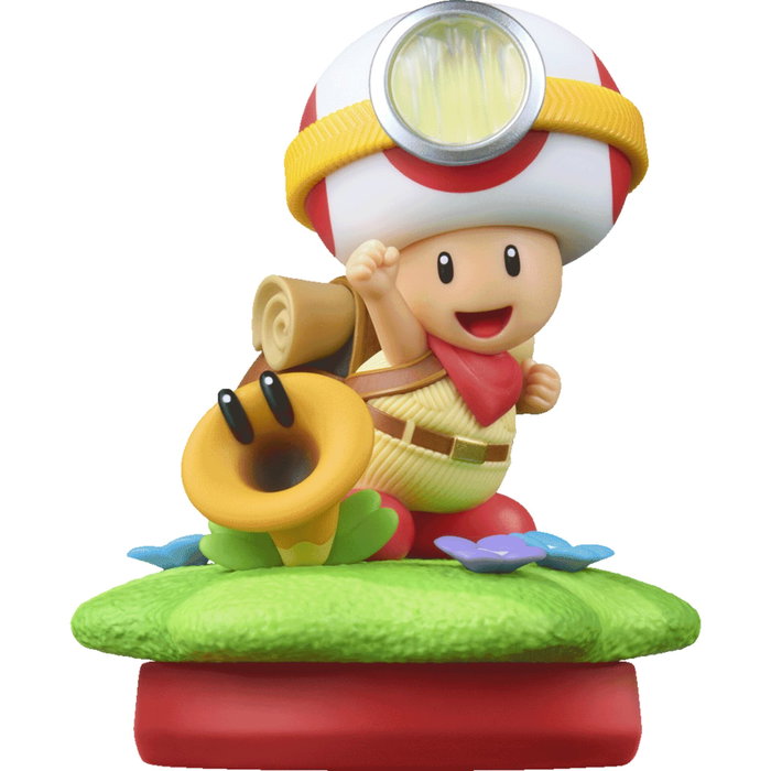 Nintendo amiibo Captain Toad & Chatterflower Nintendo amiibo Captain Toad & Chatterflower