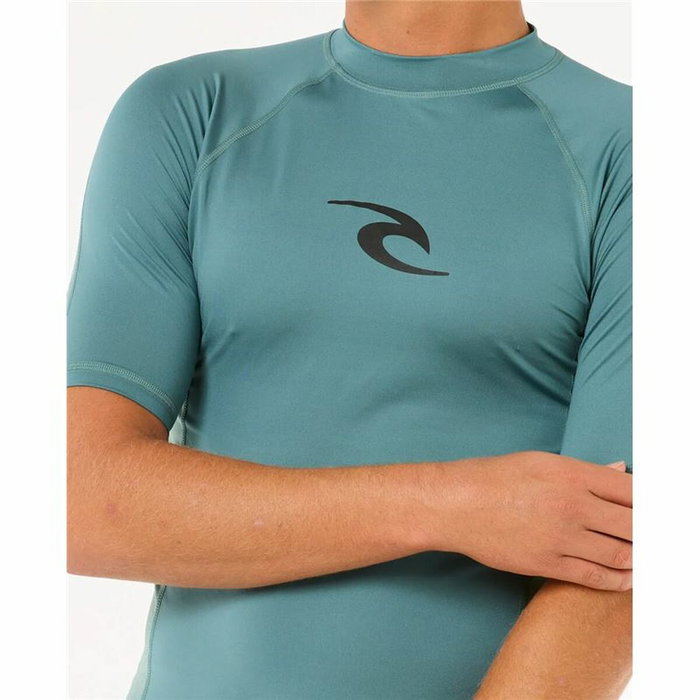 T-Shirt de Bain Rip Curl Waves Upf Perf S/S Bleu 2XL