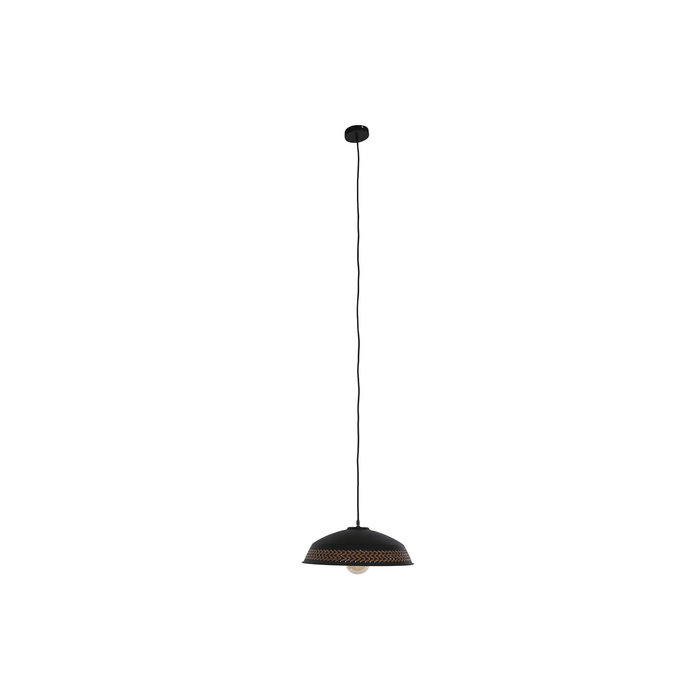 Suspension DKD Home Decor Marron Noir Crème Métal 50 W 42 x 42 x 24 cm (2 Unités) Suspension DKD Home Decor Marron Noir Crème Métal 50 W 42 x 42 x 24 cm (2 Unités)