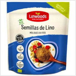 LINWOODS Graines de lin moulues BIO 425g