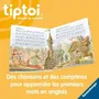 Ravensburger tiptoi Livre interactif Mes premières comptines anglaises - Jeu éducatif sans écran pour enfants dès 3 ans - Réf. 13099011