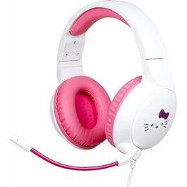 Konix Casque gaming Hello Kitty Blanc et rose, Filaire, PC, PS5, Switch 2 et Xbox