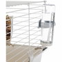 Ferplast Cavie 80X1 Cage pour cochons d'Inde et rongeurs 77 x 48 x 42 cm avec accessoires, gris clair