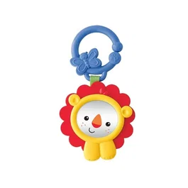 Fisher Price Lion - Jouet miroir d'éveil et anneau de dentition