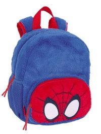 Safta Sac à dos peluche crèche Spidey 22x27x10 cm, pour enfants à partir de 36 mois