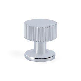 SYSTEM Pomo Gera Aluminium Ø26mm Finition Chrome