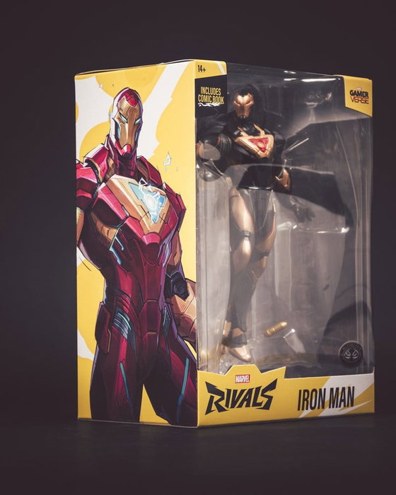 McFarlane Toys Marvel Rivals Collection Gamerverse Iron Man Platinum Edition (28 cm) McFarlane Toys Marvel Rivals Collection Gamerverse Iron Man Platinum Edition (28 cm)